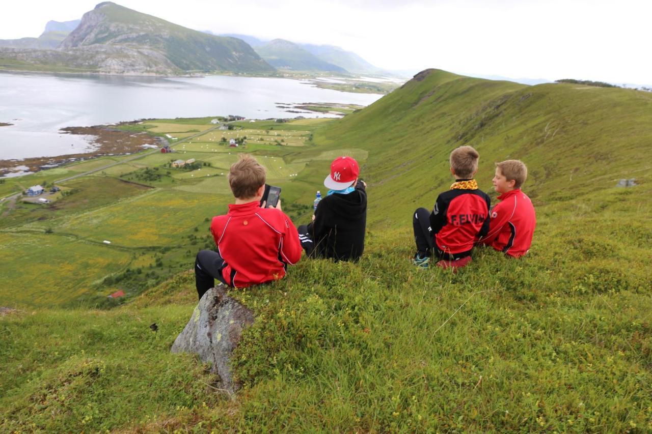 Lofoten Rorbu Lodge Offersoya Bagian luar foto