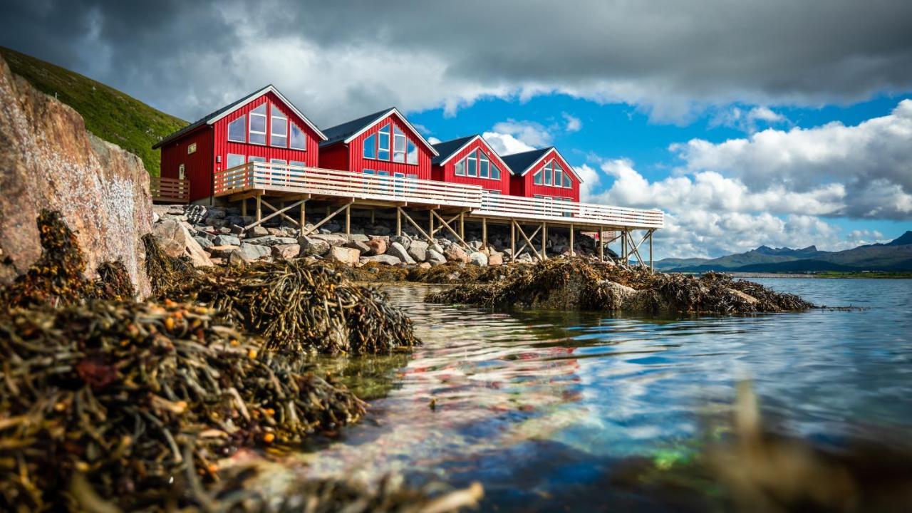 Lofoten Rorbu Lodge Offersoya Bagian luar foto