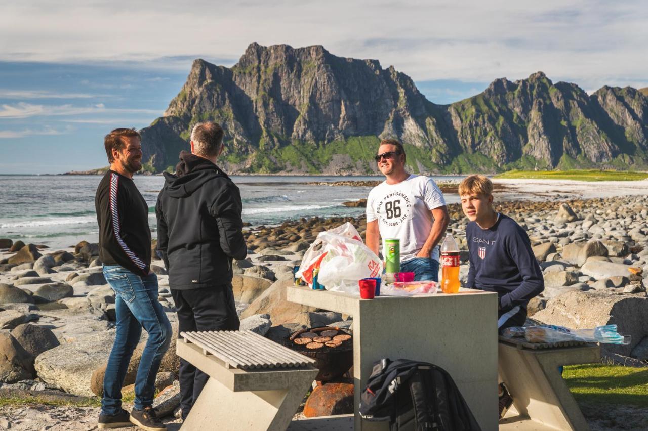 Lofoten Rorbu Lodge Offersoya Bagian luar foto