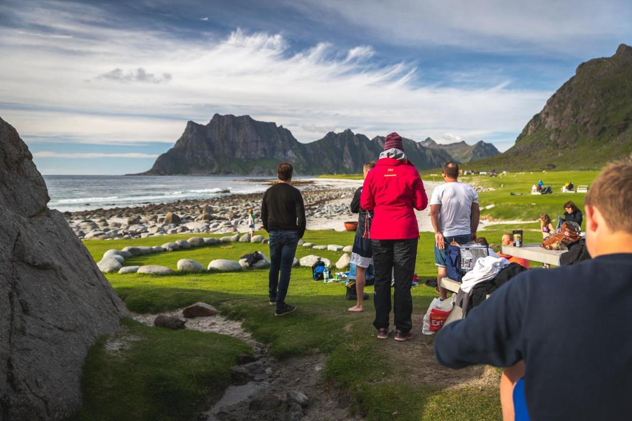 Lofoten Rorbu Lodge Offersoya Bagian luar foto